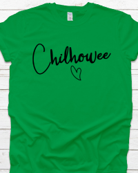CI105-Chilhowee Small Heart Tshirt