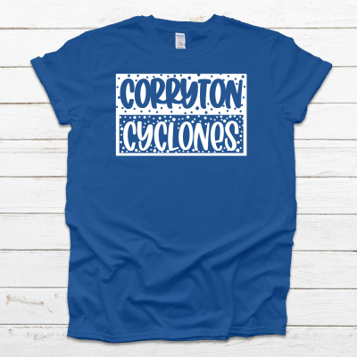Blue Corryton School Tshirt