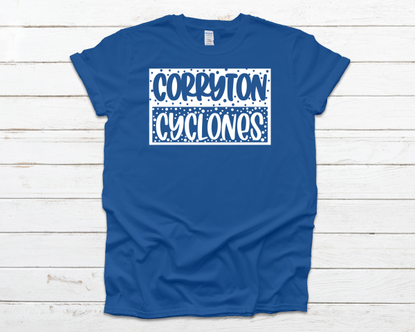 Blue Corryton School Tshirt