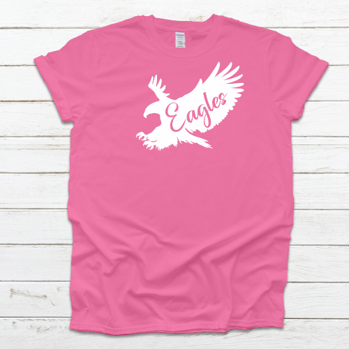 Flying Eagle Hot Pink Tee