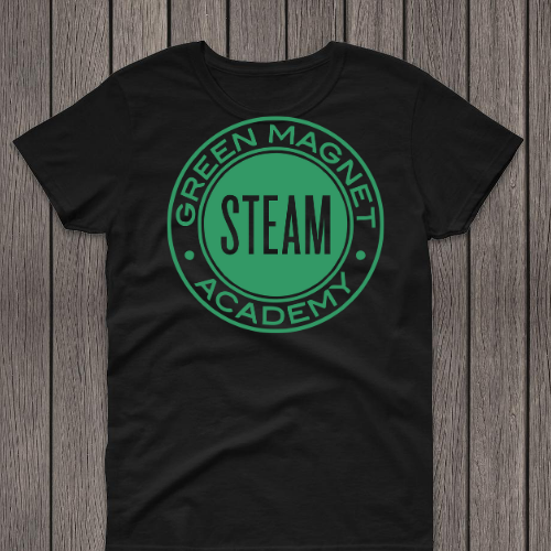 GMA Steam Black w green