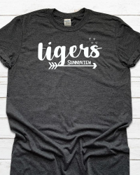 SP100-Tigers Arrow & Hearts T-shirt
