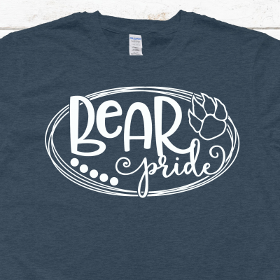 Bear Pride Navy Tee