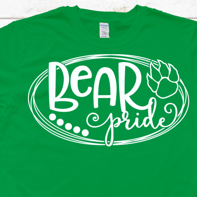 Bear Pride Green Tee