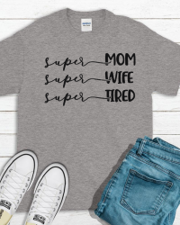 MG246-Super Mom T-shirt