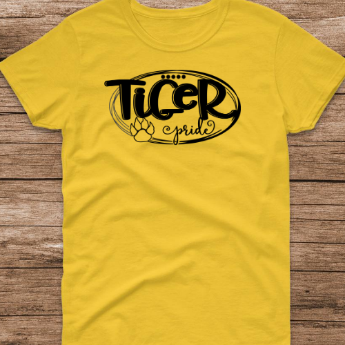 Tiger Pride Yellow Tee