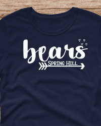 SH106-Bears Arrow and Hearts T-shirt