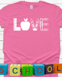 ED210-LOVE Teacher T-shirt