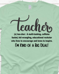 ED211-Teacher Definition T-shirt
