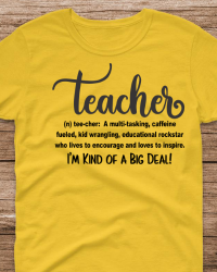 ED211-Teacher Definition T-shirt