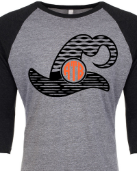 HA104-Witches Hat Monogram T-shirt