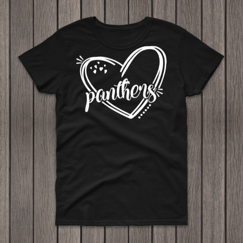 PR Panther Heart Blk