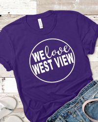 WV200-We Love West View T-shirt
