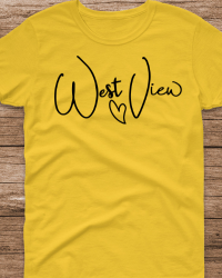 WV203-West View Small Heart Tshirt