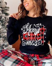 CH440-Merry CHRISTmas Sweatshirt